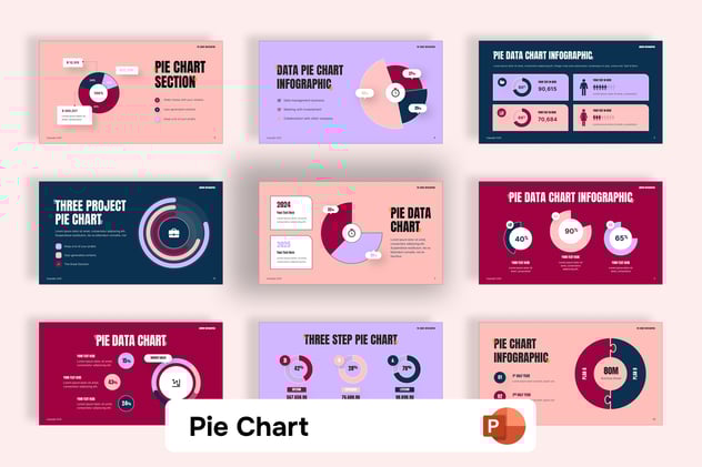 饼图数据分析展示可视化PPT模板 - PPT派 饼图数据分析展示可视化PPT模板 - PPT派