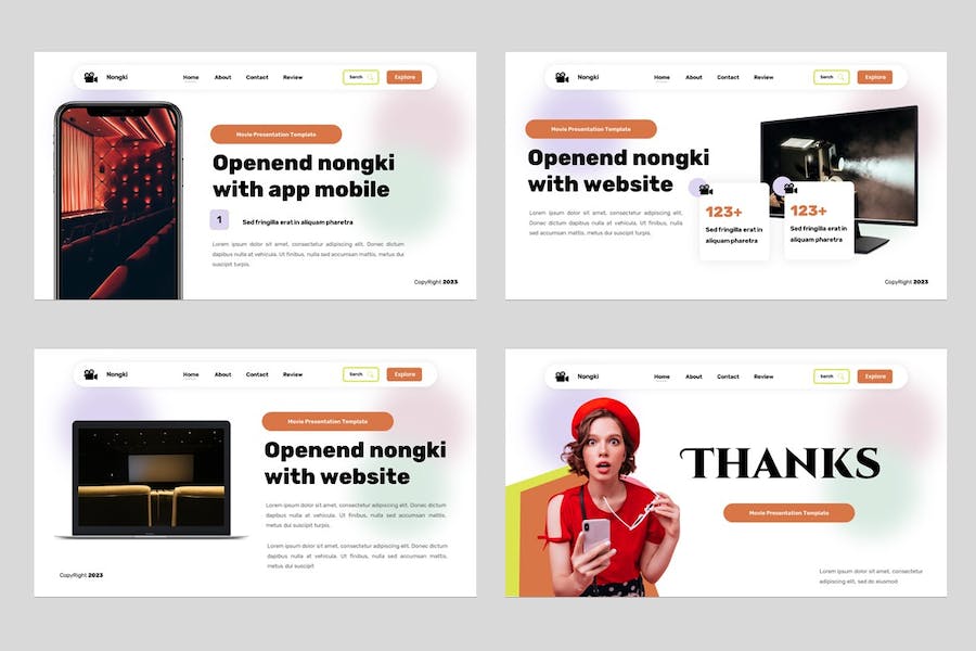 电影制作讲述方案展示项目规划实现Keynote模板 - PPT派 电影制作讲述方案展示项目规划实现Keynote模板 - PPT派