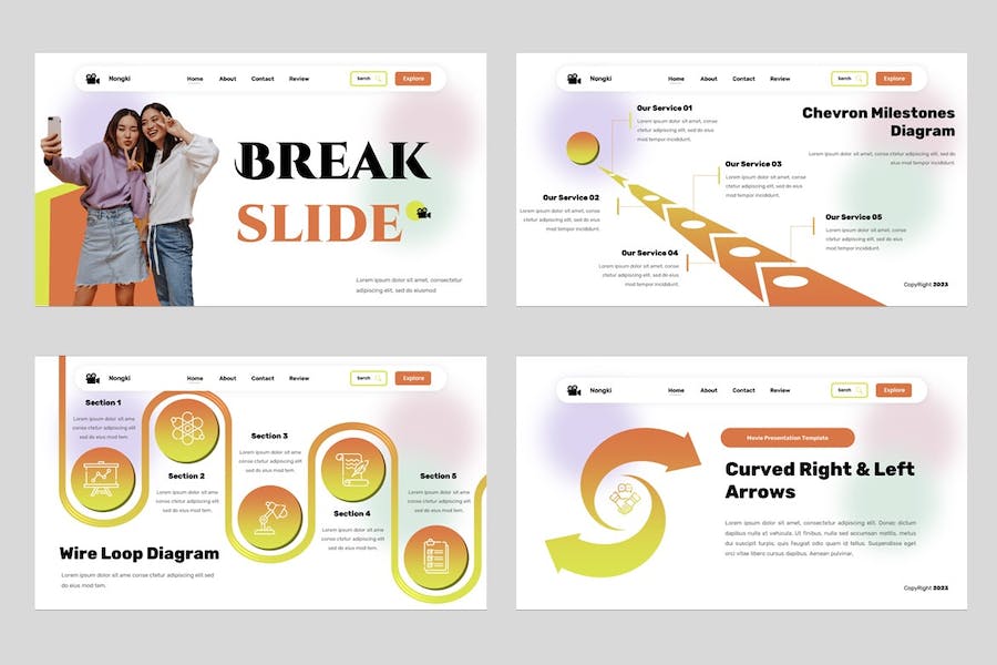 电影制作讲述方案展示项目规划实现Keynote模板 - PPT派 电影制作讲述方案展示项目规划实现Keynote模板 - PPT派