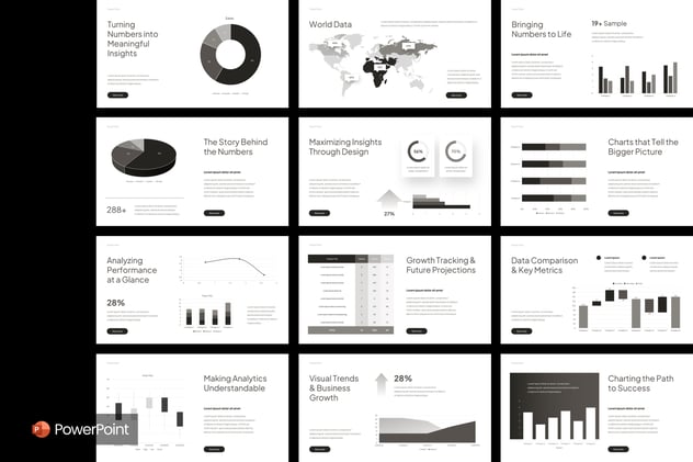 视力表数据展示分析PPT模板 - PPT派 视力表数据展示分析PPT模板 - PPT派