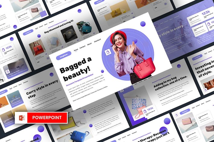 时尚配饰产品推介宣传营销展示方案PPT模板 - PPT派 时尚配饰产品推介宣传营销展示方案PPT模板 - PPT派