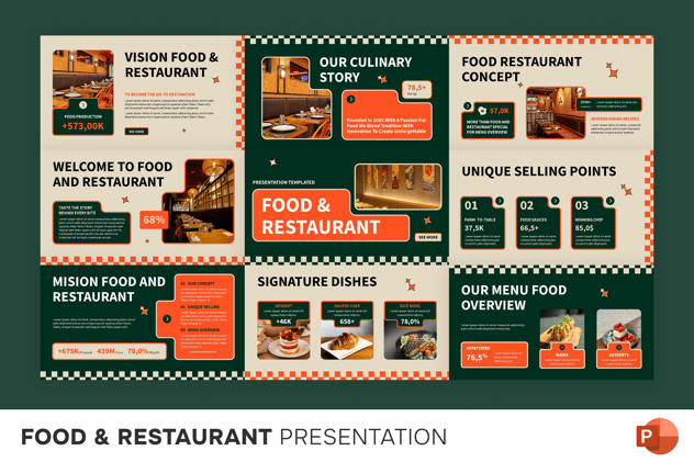 餐饮食品品牌推广运营PPT模板 - PPT派 餐饮食品品牌推广运营PPT模板 - PPT派