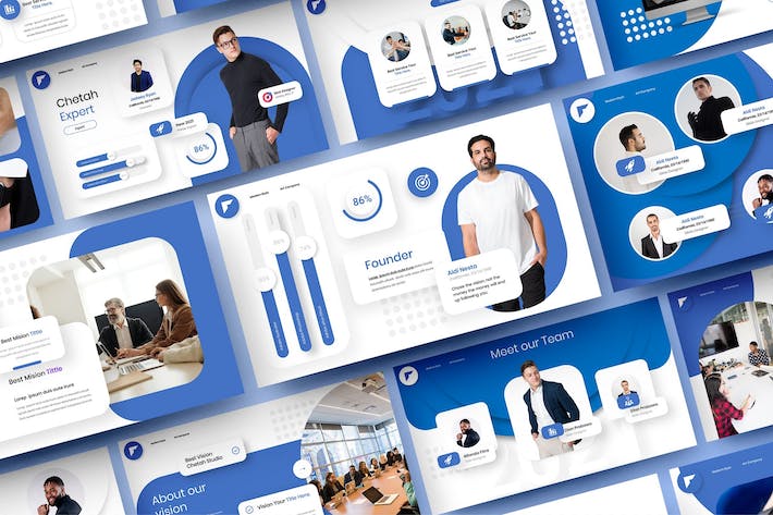 商业企业发展战略方案Keynote模板 - PPT派 商业企业发展战略方案Keynote模板 - PPT派