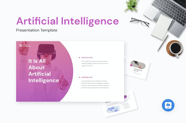 人工智能讲述展示技术应用发展趋势Keynote模板 - PPT派 人工智能讲述展示技术应用发展趋势Keynote模板 - PPT派