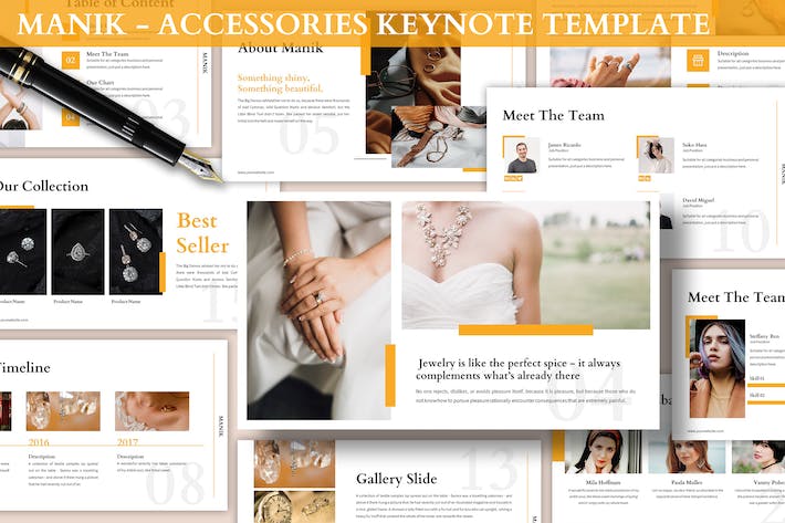 服装配饰产品展示讲述Keynote模板 - PPT派 服装配饰产品展示讲述Keynote模板 - PPT派
