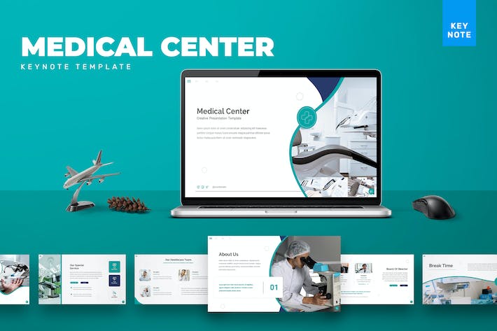 医疗中心诊疗服务管理运营Keynote模板 - PPT派 医疗中心诊疗服务管理运营Keynote模板 - PPT派