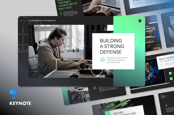 网络安全讲述展示服务应用推介Keynote模板 - PPT派 网络安全讲述展示服务应用推介Keynote模板 - PPT派