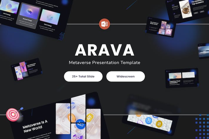 虚拟世界讲述展示应用场景推广PPT模板 - PPT派 虚拟世界讲述展示应用场景推广PPT模板 - PPT派