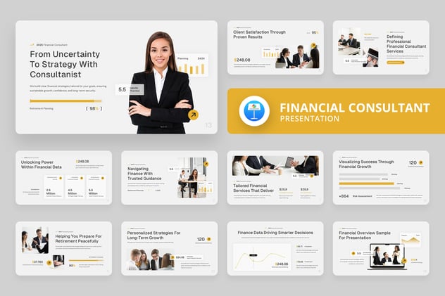 财务咨询金融投资管理方案keynote模板 - PPT派 财务咨询金融投资管理方案keynote模板 - PPT派