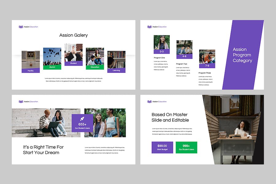 教育课程关键内容讲述Keynote模板 - PPT派