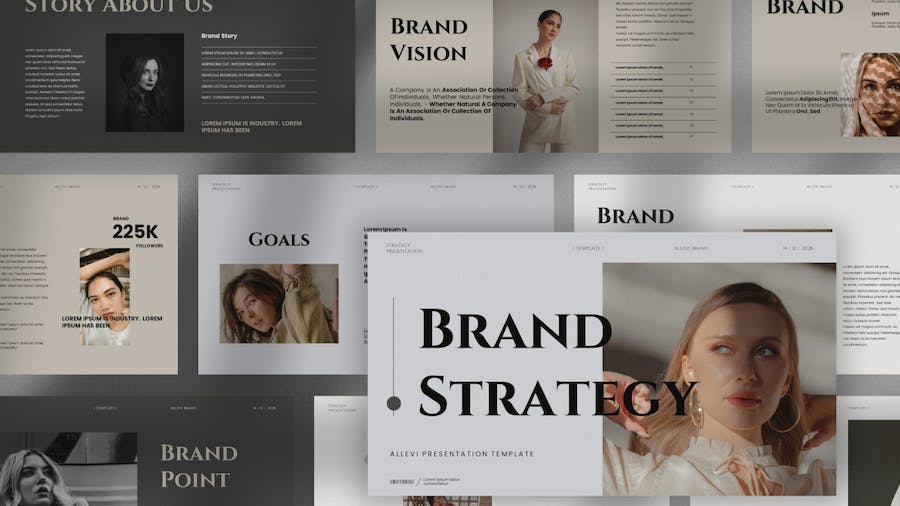 欧美高级品牌战略Keynote主题演讲 - PPT派