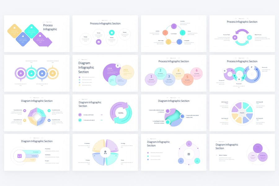 Diagram-process-infographic-powerpoint-template - PPT派