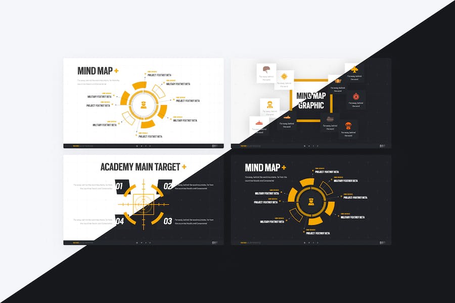 Foxtrot-military-keynote-presentation-template - PPT派