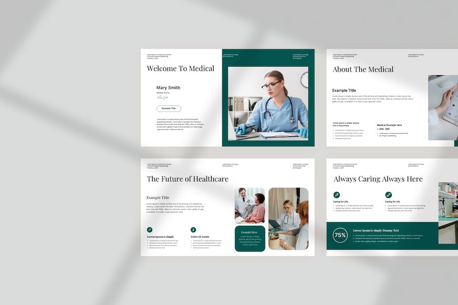 医疗健康知识普及教育PPT模板 - PPT派