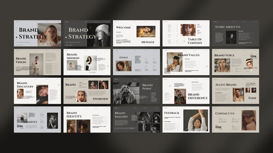 欧美高级品牌战略Keynote主题演讲 - PPT派