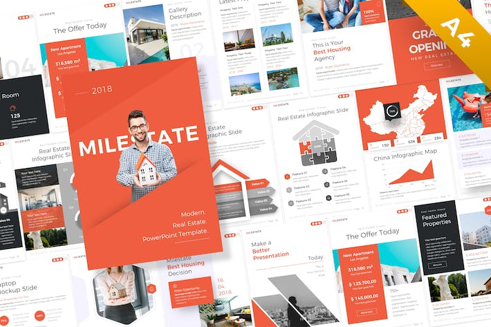 Milestate-portrait-real-estate-powerpoint-template- PPT派