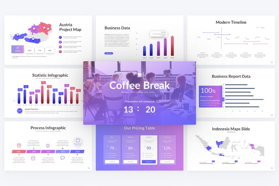 Corprist-purple-professional-business-powerpoint - PPT派