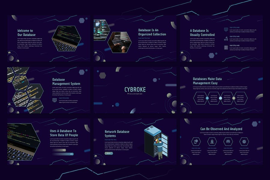 科技创新技术方案演讲PPT模板 - PPT派