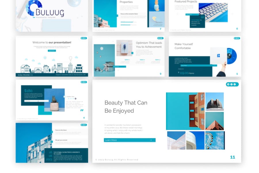 Buluug-multipurpose-modern-powerpoint-template - PPT派