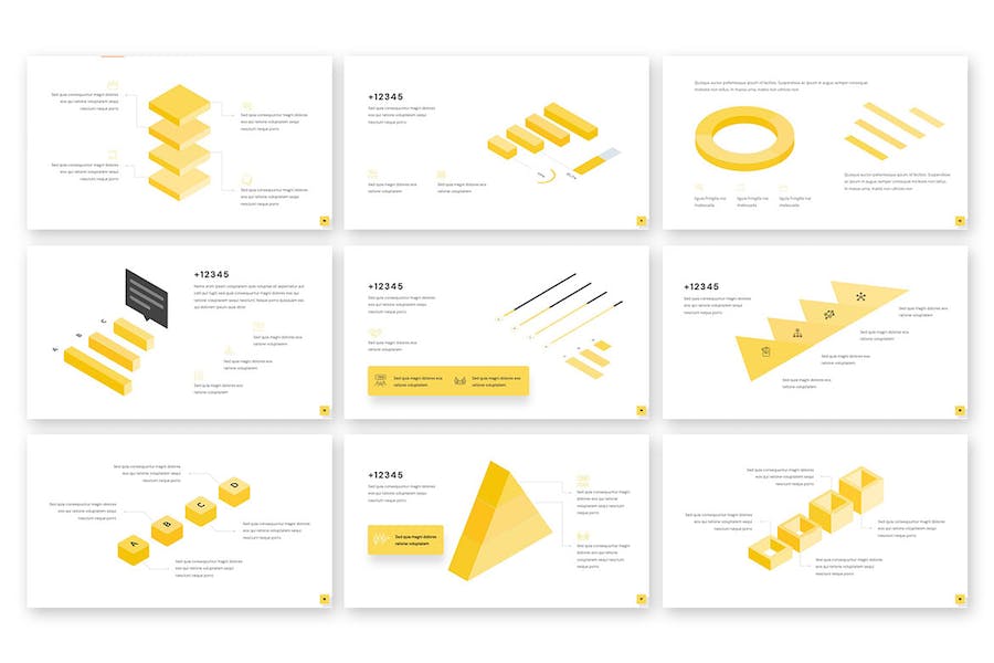 数据信息图表可视化展示Keynote模板 - PPT派