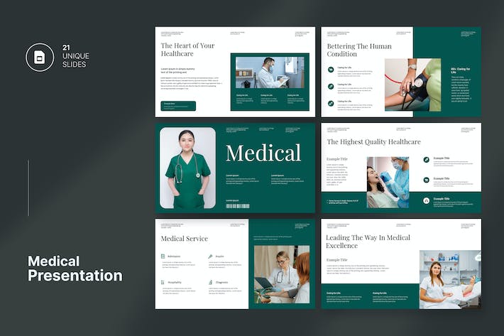 医疗诊疗方案介绍展示PPT模板 - PPT派