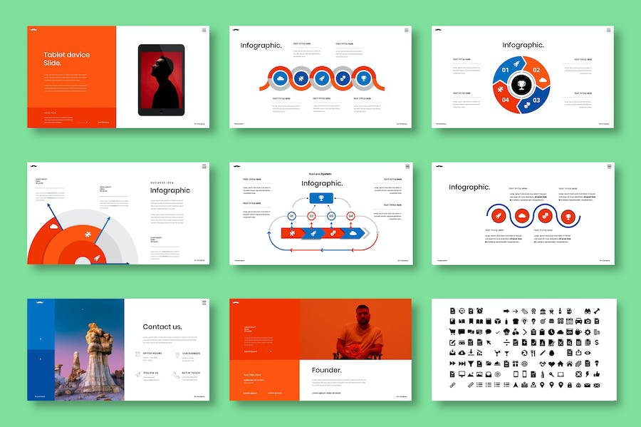商务业务营销推广方案Keynote模板 - PPT派