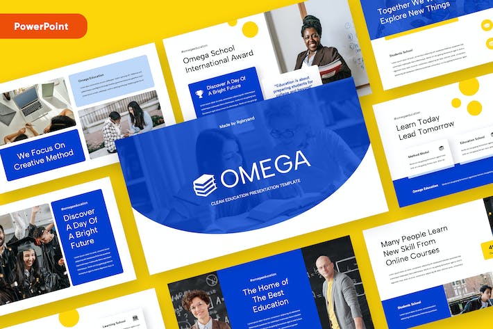 在线教育培训课程PPT模板 - PPT派