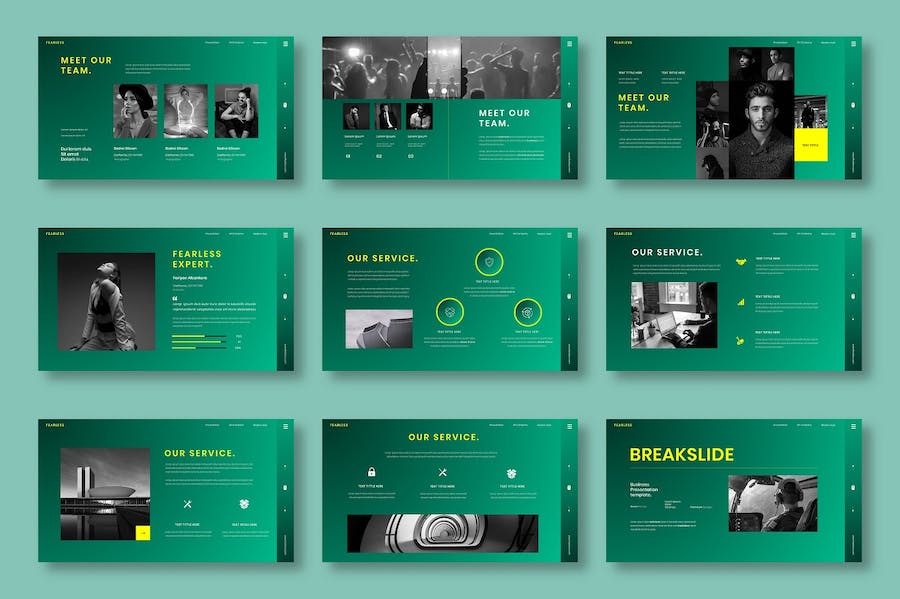 商务创业项目融资路演推介PPT模板 - PPT派