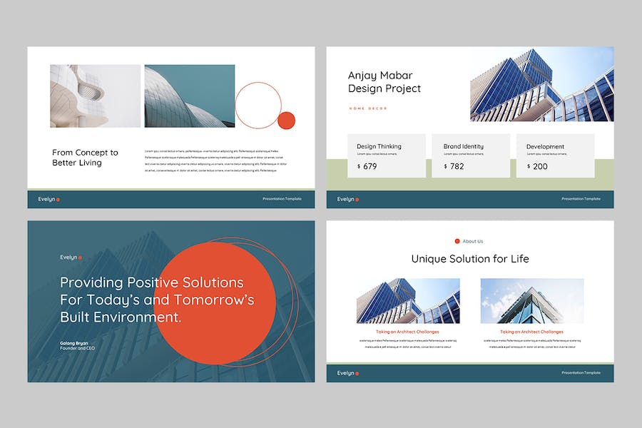 欧美建筑设计与工程商务Keynote模板 - PPT派