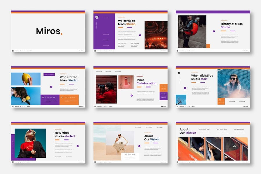 高端商务风格主题演讲展示Keynote模板 - PPT派