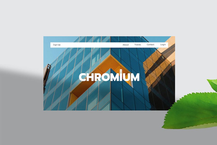 现代设计风格铬色Keynote主题模板 - PPT派