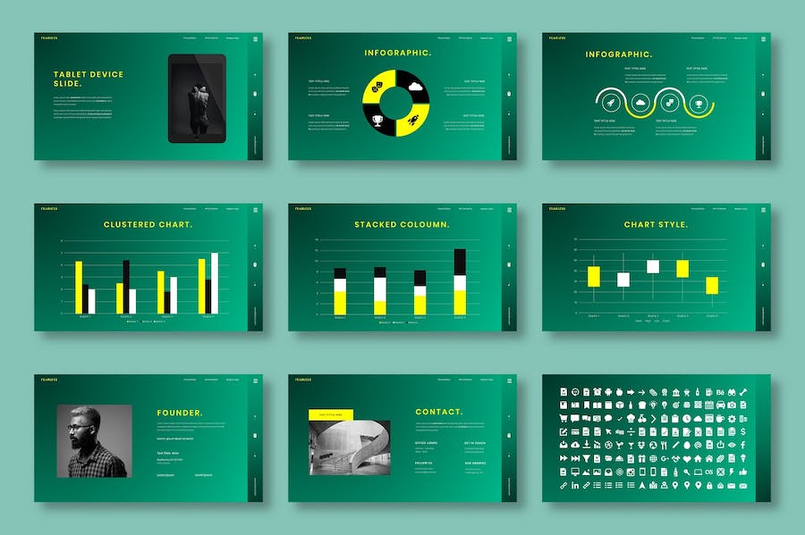 商务创业项目融资路演推介PPT模板 - PPT派