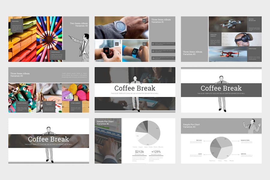 企业品牌简介商务推广宣传Keynote模板 - PPT派