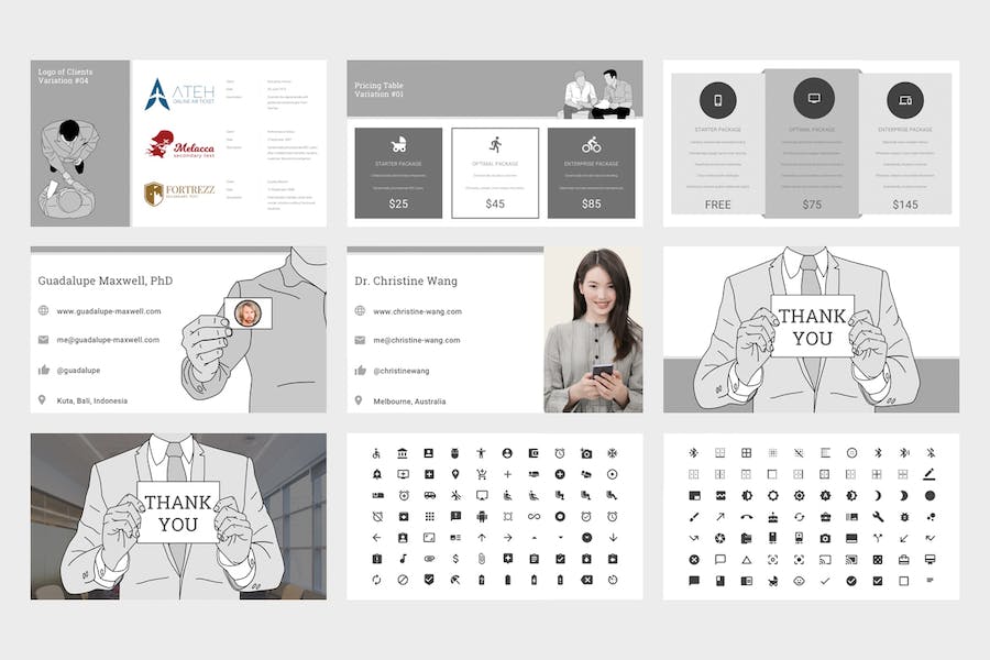 企业品牌简介商务推广宣传Keynote模板 - PPT派