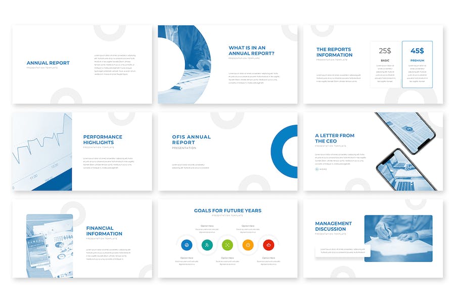 年度财务报告总结展示Keynote模板 - PPT派