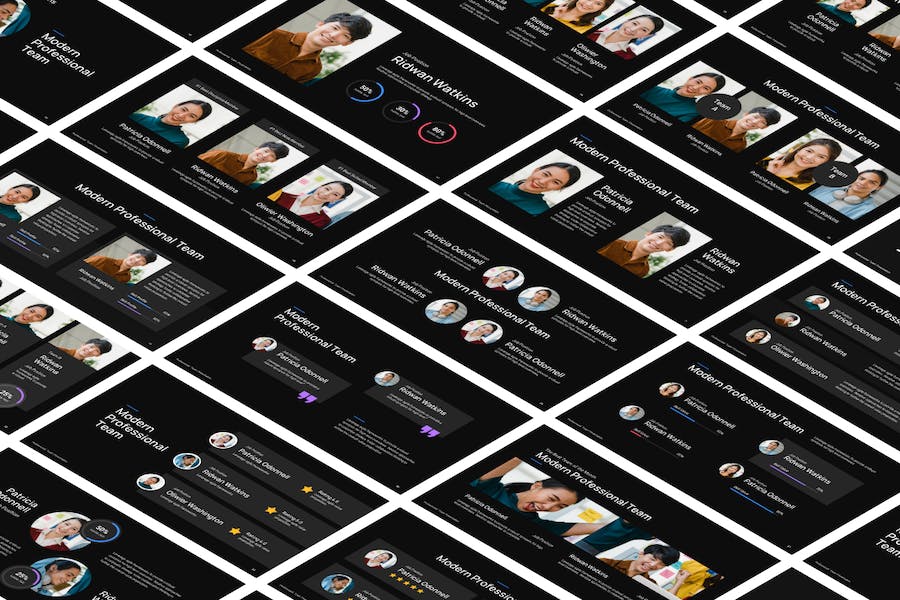 现代团队专业建设管理PPT模板 - PPT派