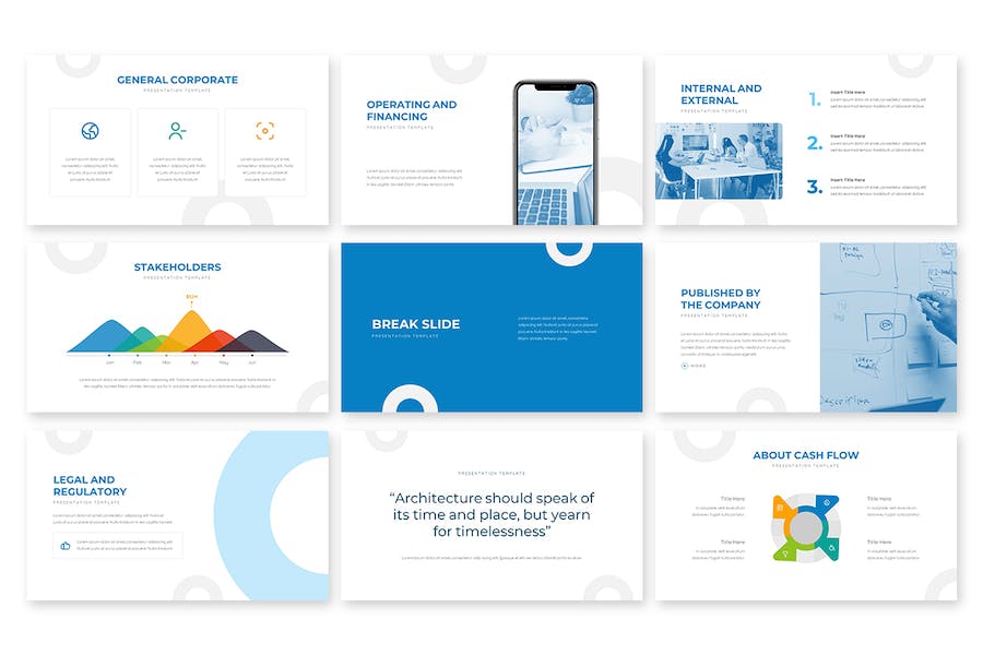 年度财务报告总结展示Keynote模板 - PPT派