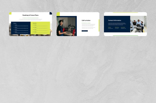 制造业生产管理流程Keynote模板 - PPT派