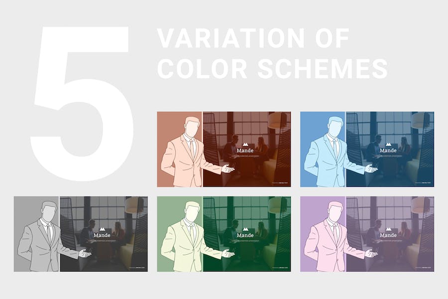 企业品牌简介商务推广宣传Keynote模板 - PPT派