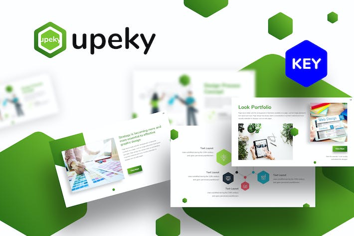 绿色环保健康主题演讲Keynote模板 - PPT派