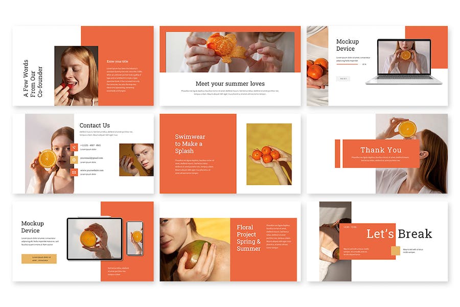 复古风格主题演讲Keynote模板 - PPT派