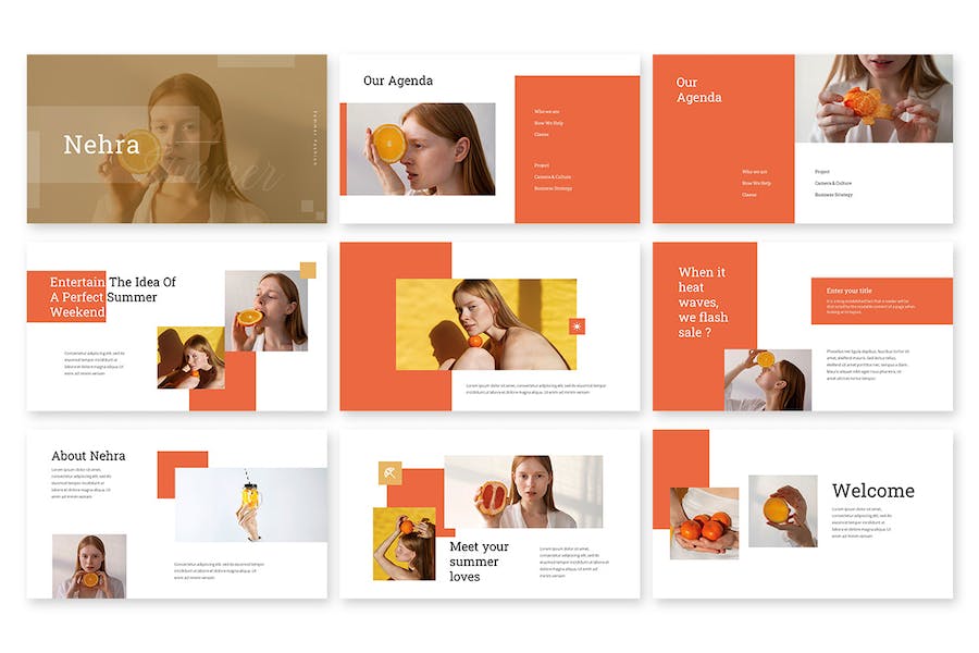 复古风格主题演讲Keynote模板 - PPT派