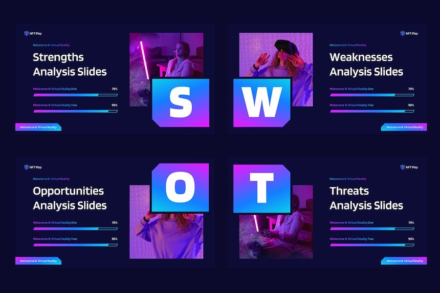 科技虚拟世界讲述展示应用创新体验Keynote模板 - PPT派