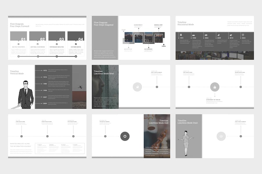 企业品牌简介商务推广宣传Keynote模板 - PPT派