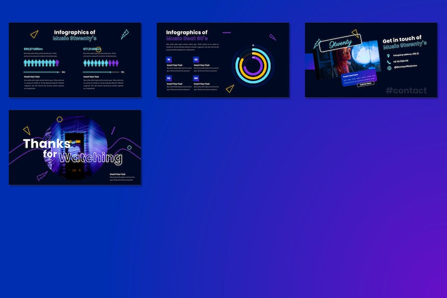 音乐工业产业发展讲述方案Keynote模板 - PPT派