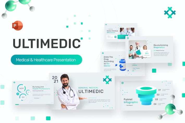 Ultimedic-medical-professional-powerpoint-template - PPT派