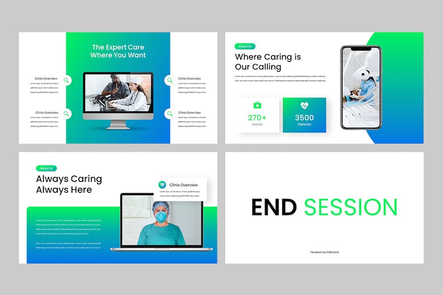 医疗医院健康管理服务介绍Keynote模板 - PPT派