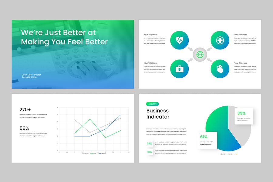 医疗医院健康管理服务介绍Keynote模板 - PPT派