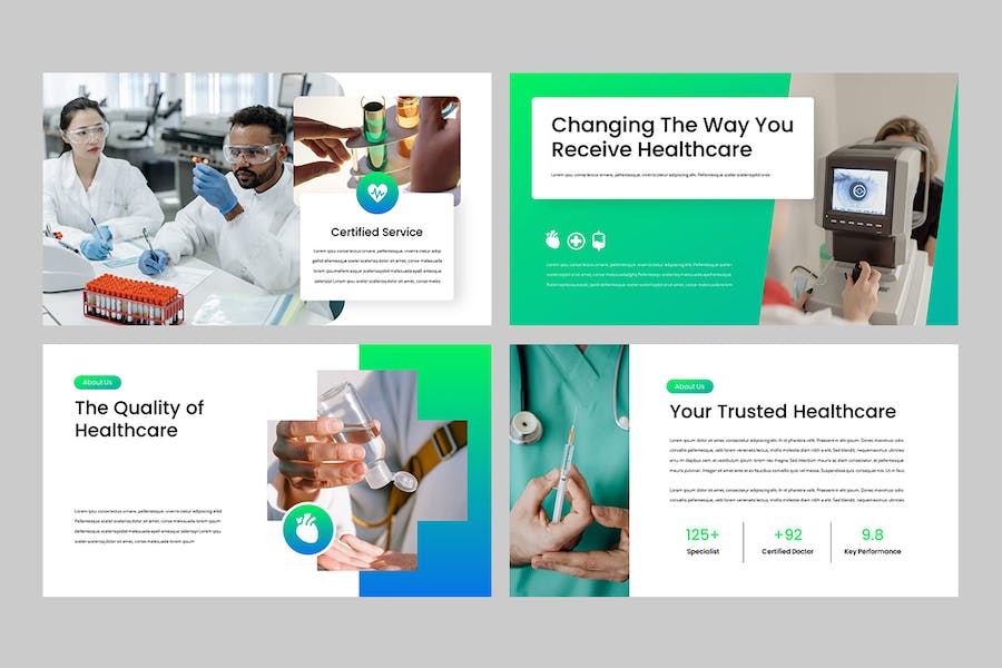 医疗医院健康管理服务介绍Keynote模板 - PPT派