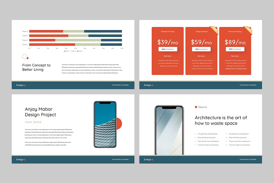 欧美建筑设计与工程商务Keynote模板 - PPT派